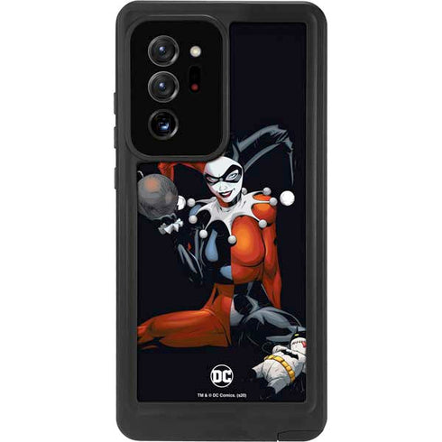 DC Comics Harley Quinn Playfull Pose Galaxy Note20 Ultra 5G Waterproof Case